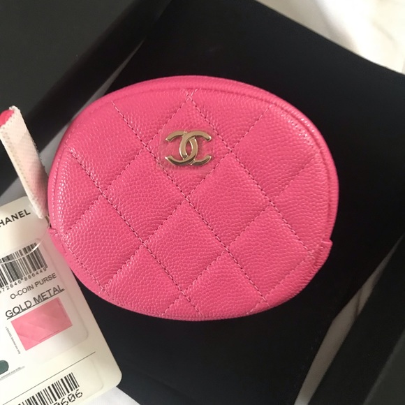 Chanel Barbie pink 19C Cruise O Coin Purse - Picture 4 of 5